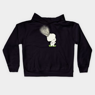 Little Puffball mushroom Kids Hoodie